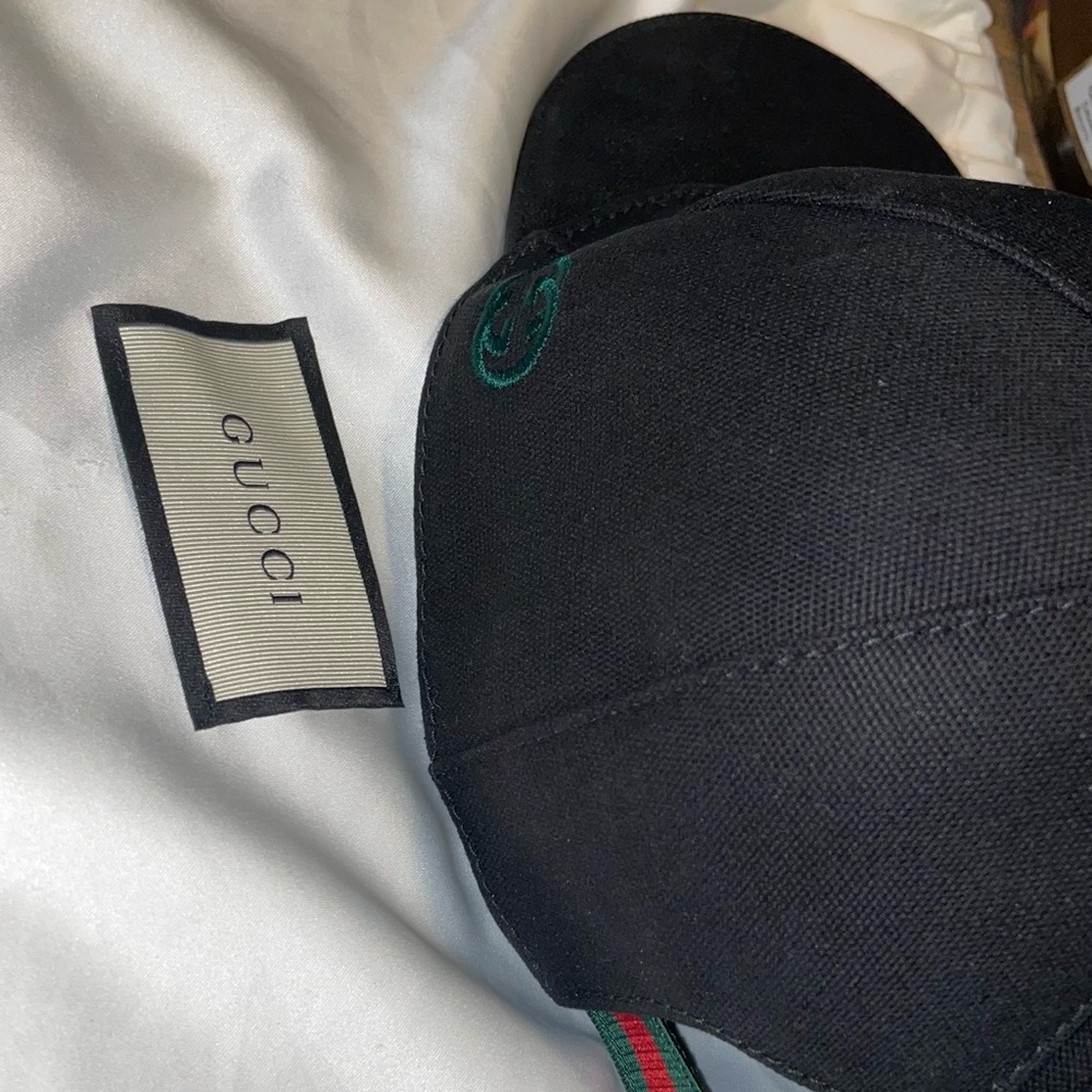 GUCCI Original GG canvas baseball hat